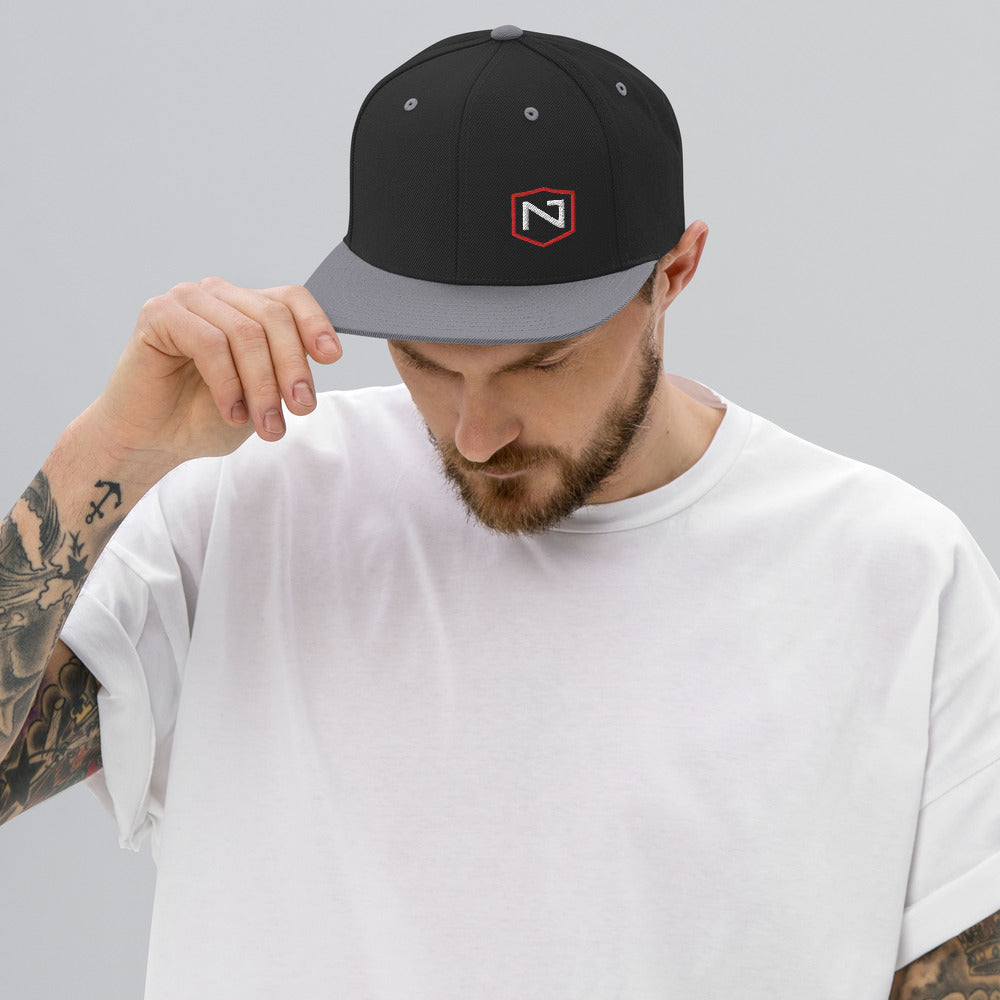 NERD Shield Snapback Hat